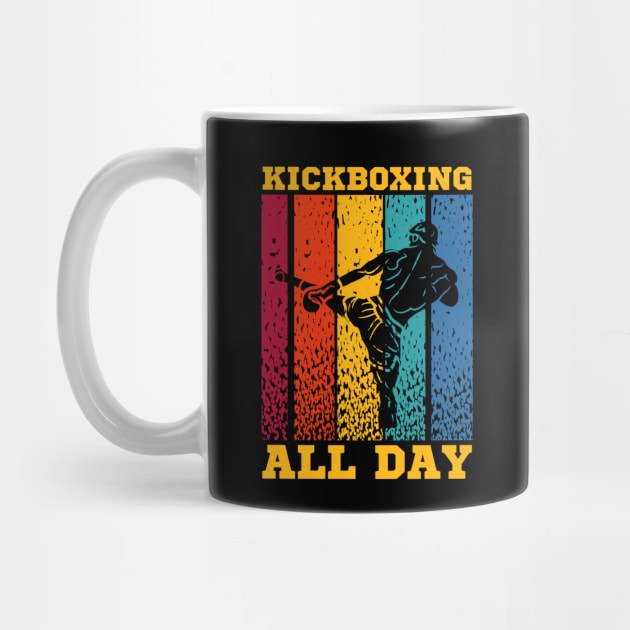 Kickboxing all day kickboxing lover by GRADA